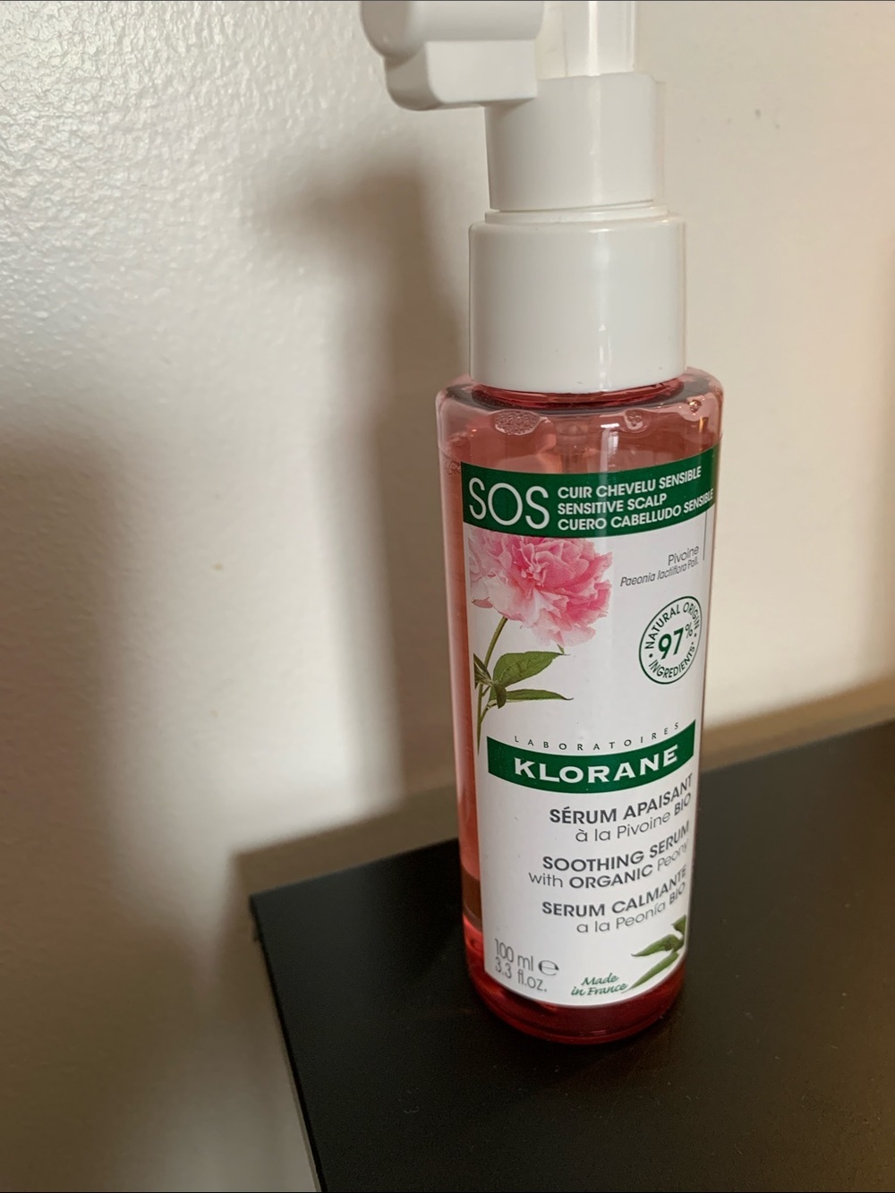 Klorane SOS Soothing Serum with Organic Peony - 100ml